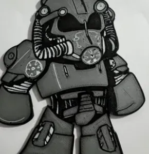 fallout power armor Chibi