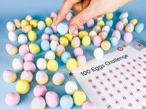 The 100 Hidden Eggs Challenge Easter Game + PDF