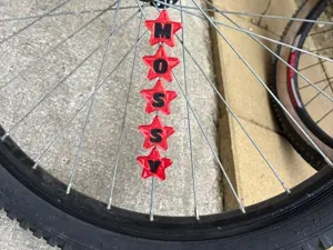 Bike Spoke Name Beads – Custom Letters, 8 Shapes