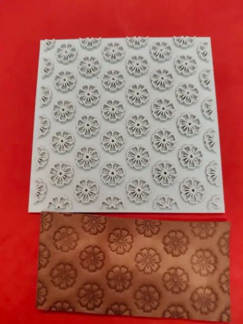 Leather Stamp – Daisy Pattern — Image 3 of 4