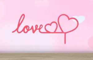 Valentine's Day - Door Corner - Love V2