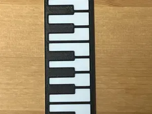 piano bookmark