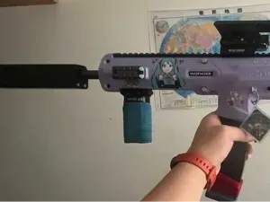 nerf软弹鱼鹰消音器，适用于砖家轴承