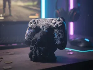 8bit Octoskull Controller Holder