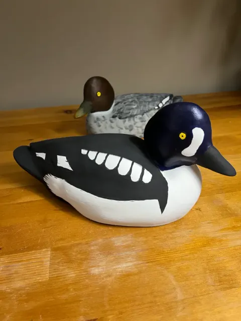 Barrow's Goldeneye Duck Decoy - Drake — Фото 5 из 5
