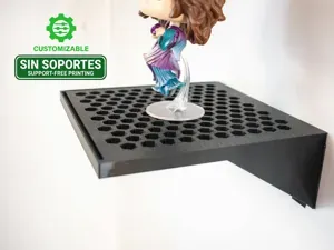 Parametric Shelf – Customizable, Support-Free