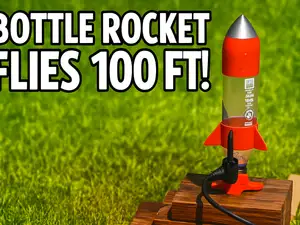 Bottle Rocket Kit With LAUNCHER!