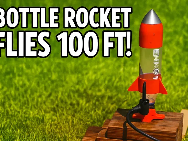 Bottle Rocket Kit With LAUNCHER!