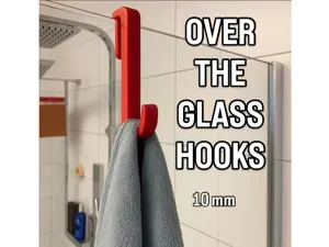 Over The Glass Hooks 10 mm