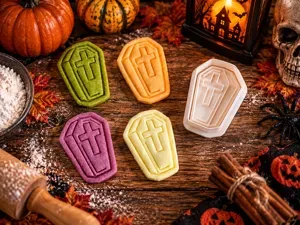 Halloween Coffin Cookie Cutter & Embosser