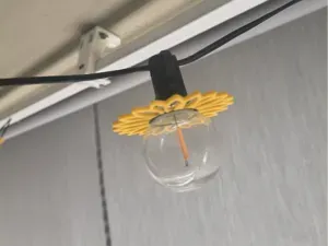 Girasole scenografico lampadina G40 E12