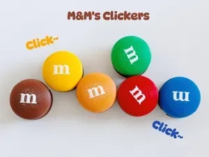 M&M's Chocolate Clickers