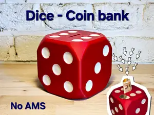 Dice Piggy Bank $