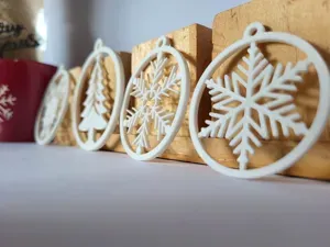 Christmas Ornament Set – 5 Modern Designs