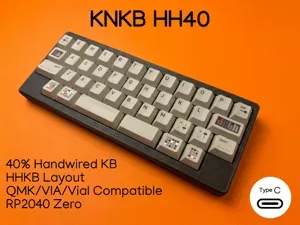 KNKB HH40 - 40% Mechanical Keyboard HHKB Layout