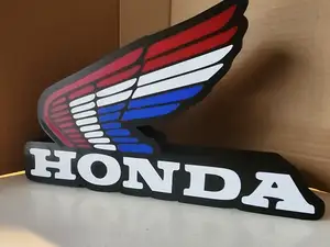Retro Honda Wing Light Box