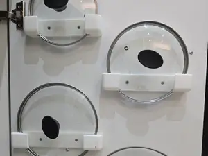 Hidden Cupboard Pan Lid Holders