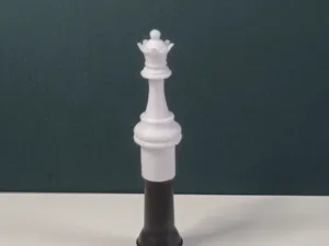 Queen Chess Piece Valve Caps
