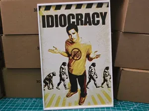 Idiocracy Movie Poster - Hueforge Art