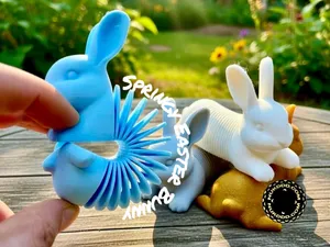 Springy Easter Bunny Fidget