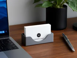 Simple & Stylish Business Card Holder, Card Stand