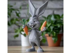 Bugs Bunny With Carrot