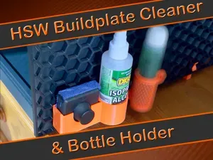 HSW Buildplate Cleaner & Bottle Holder