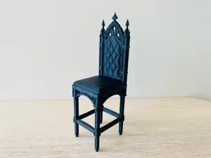 椅子系列：哥特高脚椅