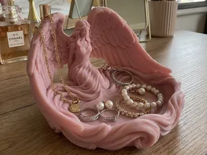 Angel Wings Jewelry Dish & Vanity Organizer
