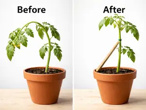 Plant Support Lever Stick – Restore Upright Growth