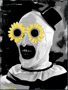 Terrifier Art The Clown Hueforge