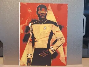 Geordi La Forge StarTrek -Hueforge
