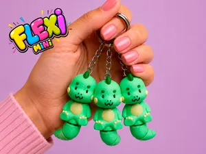Flexi Chibi Kawaii Dinosaur Multparts