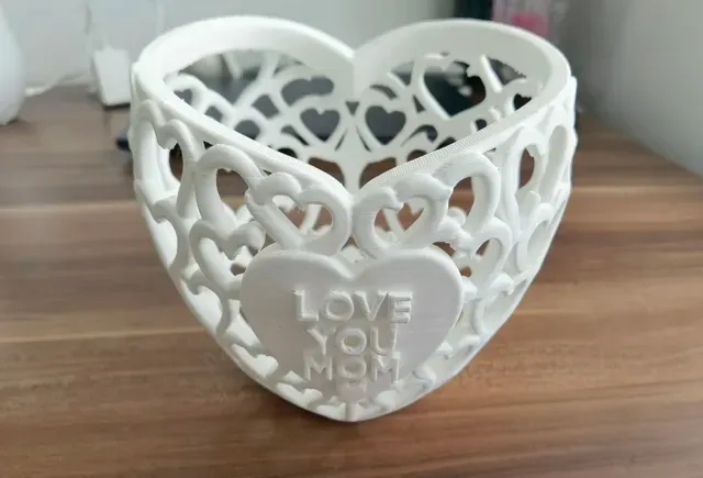 Heart Basket for Mom – Mother’s Day Decoration — Фото 5 из 6