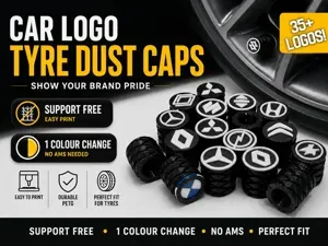 Car Logo Tyre Valve Caps Collection | 35+ Brands!