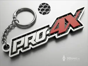 Nissan PRO-4X Honeycomb Off-Road keychain