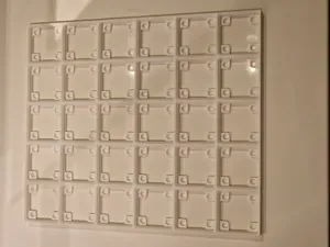 Gridfinity Baseplate 5x6 with magnet holes