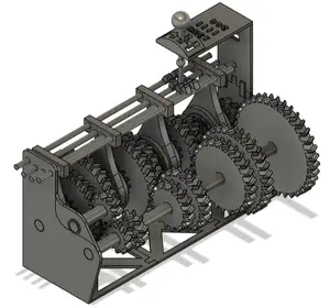 6 speed manual gear box working model