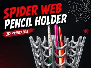 Spider-man Web Pencil Holder