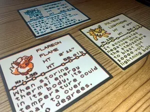 Pokemon Pokedex Jolteon Vaporeon Flareon