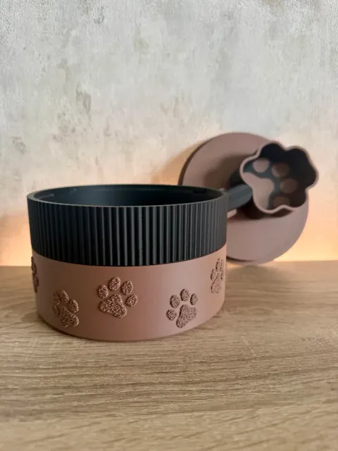Modular Travel Pet Bowl with Slow Feeder and Scoop — Фото 3 из 4