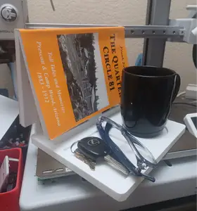 Book Nook Book Stand Coffee Holder Reading Station