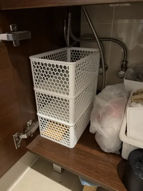 镂空可堆叠收纳盒尺寸25*15*10cm 厚度2mm 省料 — Фото 4 из 4