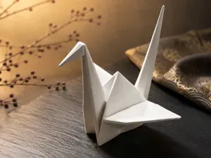 折り鶴 | Origami Low Poly Collection