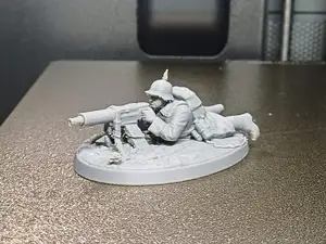 WW1 German Machine Gunner 2