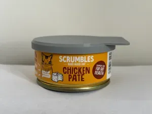 Scrumbles Cat Food Pâté Can Lid (Parametric)
