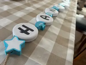 Jumbo Disney Font Style Beads with Accessory Beads