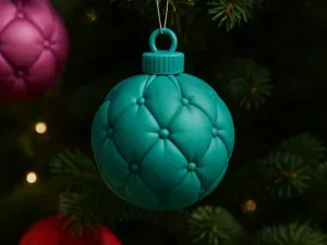 Tufted Christmas Ornament NO SUPPORT