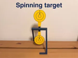 2Disc Spinning Target – Foam Dart
