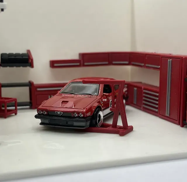Engine Hoist / Crane 1/64 diecast garage diecast — Фото 2 из 4